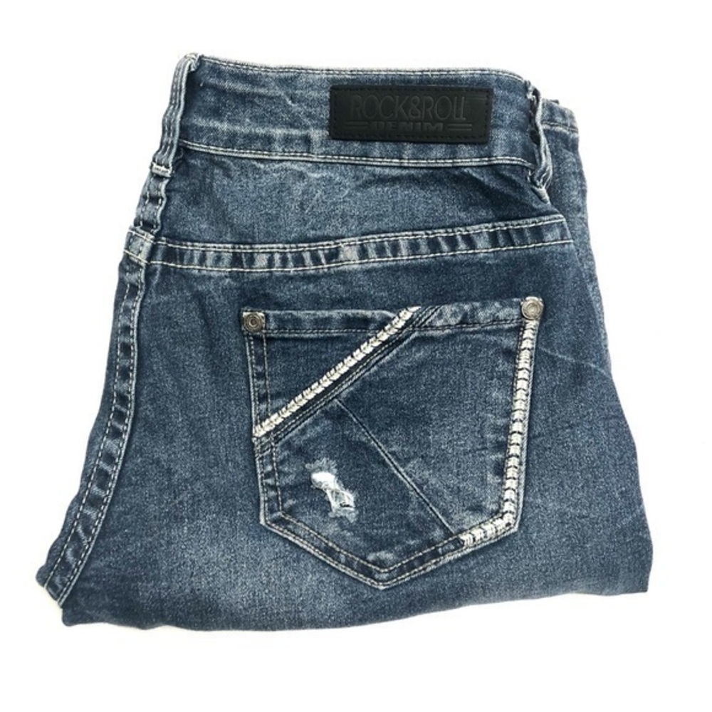 Rock & Roll Cowgirl Rival Low Rise Straight Women’s Denim Jeans Size W28 X L34